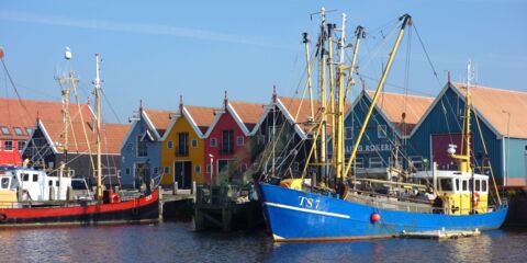Groningen huisjes kleurrijk